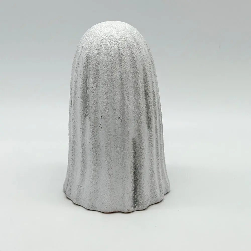 Target Hyde & Eek White Textured Terracotta Ghost 6.75” 2025 NEW